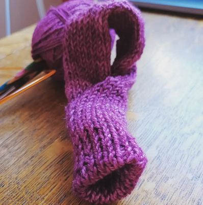Knitted a Klein Bottle 😊