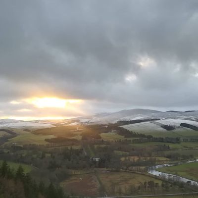 #caddonbank #snowyscotland❄️